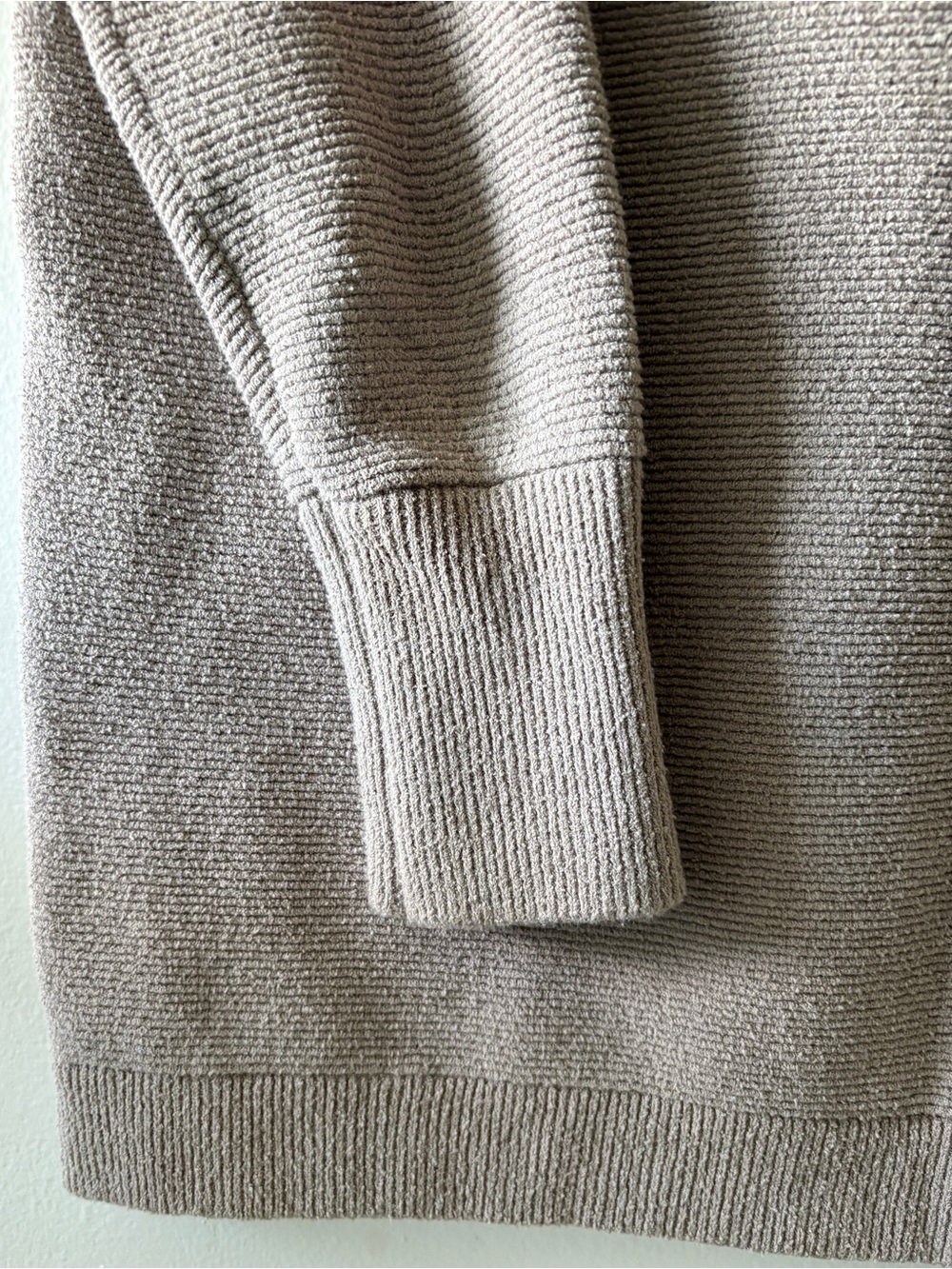 Free People Ottoman Slouchy Tunic Grey-Ice Medium Oversized Fall Cozy Bohemian - Picture 8 of 12